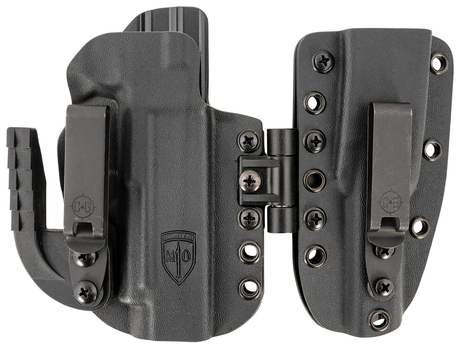 C&G Holsters MOD1 IWB Belt Clip Black Kydex Sig Sauer P365 XL Holster