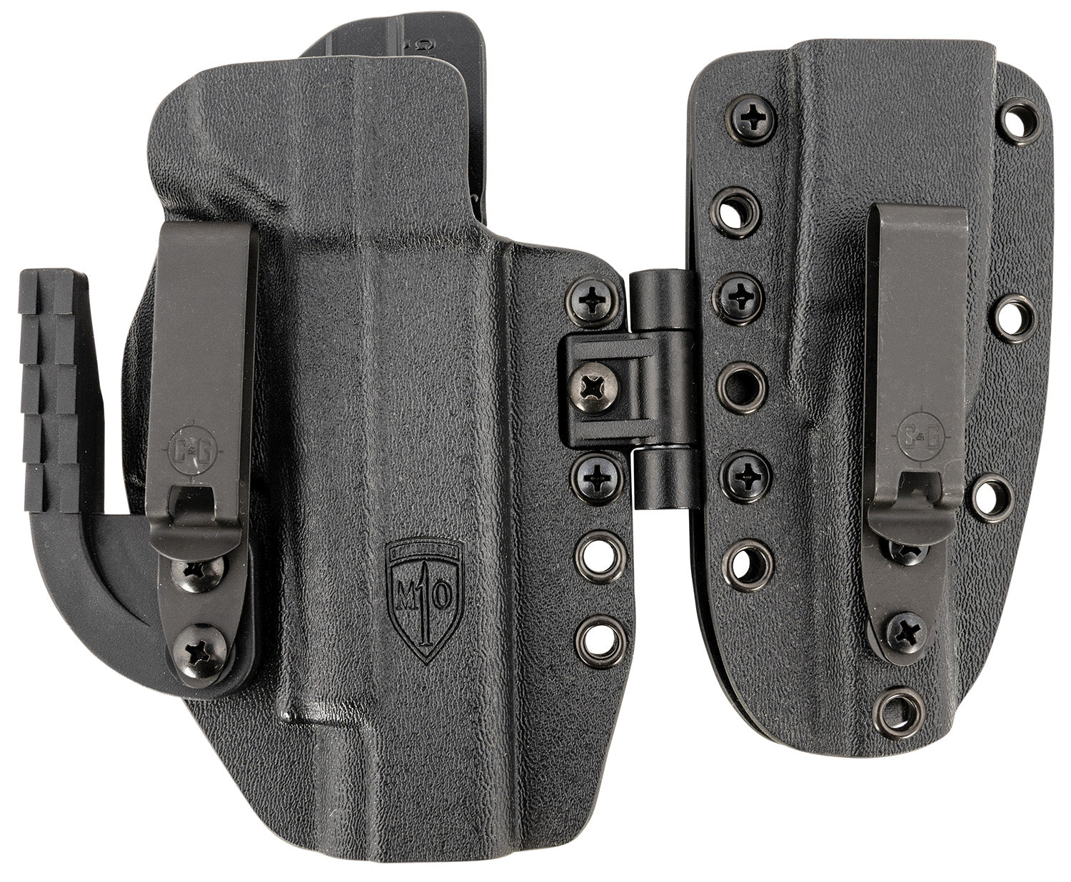 C&G Holsters MOD1 IWB Belt Clip Black Kydex Glock 48/MOS Right-Hand Holster