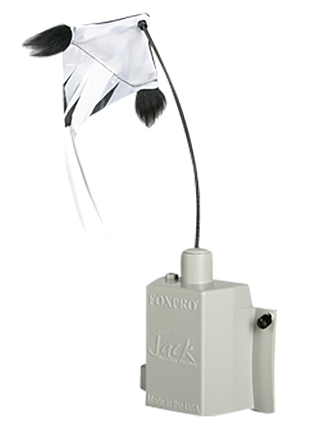 Foxpro FoxJack 3 Predator Motion Decoy - Woodpecker Bird Topper, Black/White, Shockwave Compatible