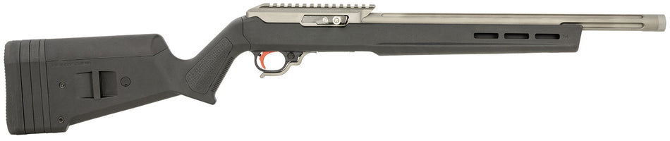 Tactical Solutions ATEGMGBMBLK X-Ring VR 22 LR 10+1 16.50" Gunmetal Gray Target Crown Barrel, Gun Metal Gray w/ Attached Scope Rail Receiver, Black Magpul X-22 Hunter Stock, Ambidextrous