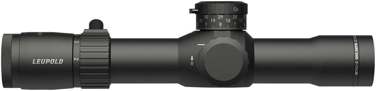Leupold Mark 5HD Matte Black 2-10x30mm Riflescope 35mm Tube FFP TMR Reticle 179702