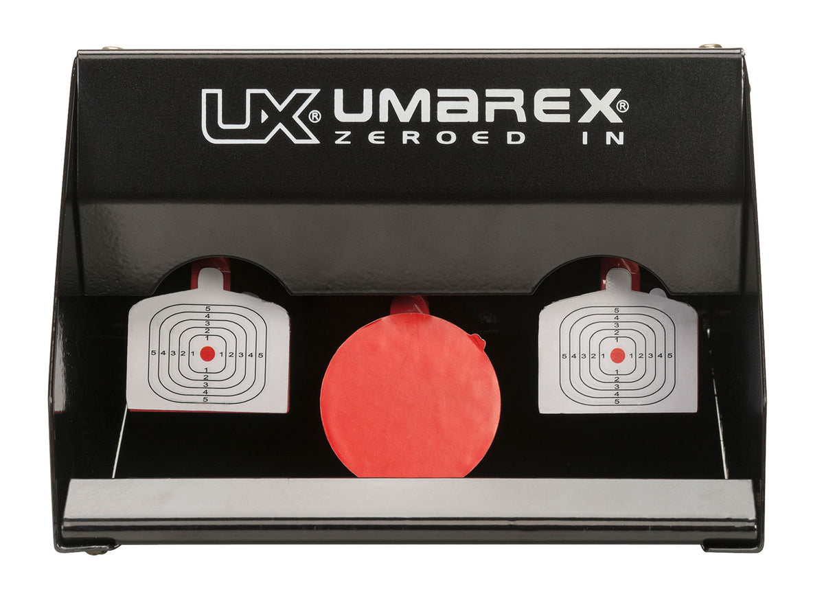 Umarex Trap Shot Steel Re-Settable Shooting Target for Air Rifles Red/White