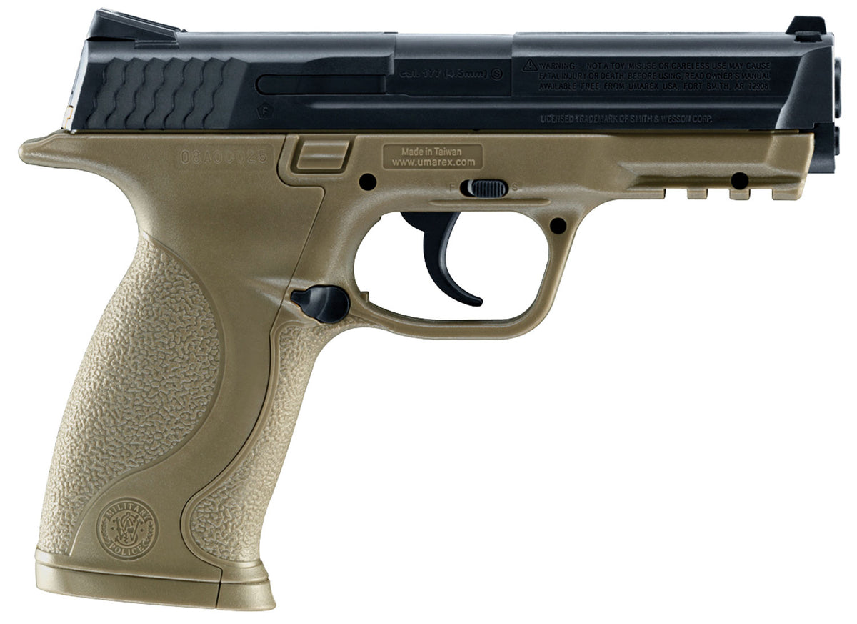 Umarex Smith Wesson M&P CO2 BB Pistol 177 Caliber FDE Polymer 19-Round Drop-Out Magazine