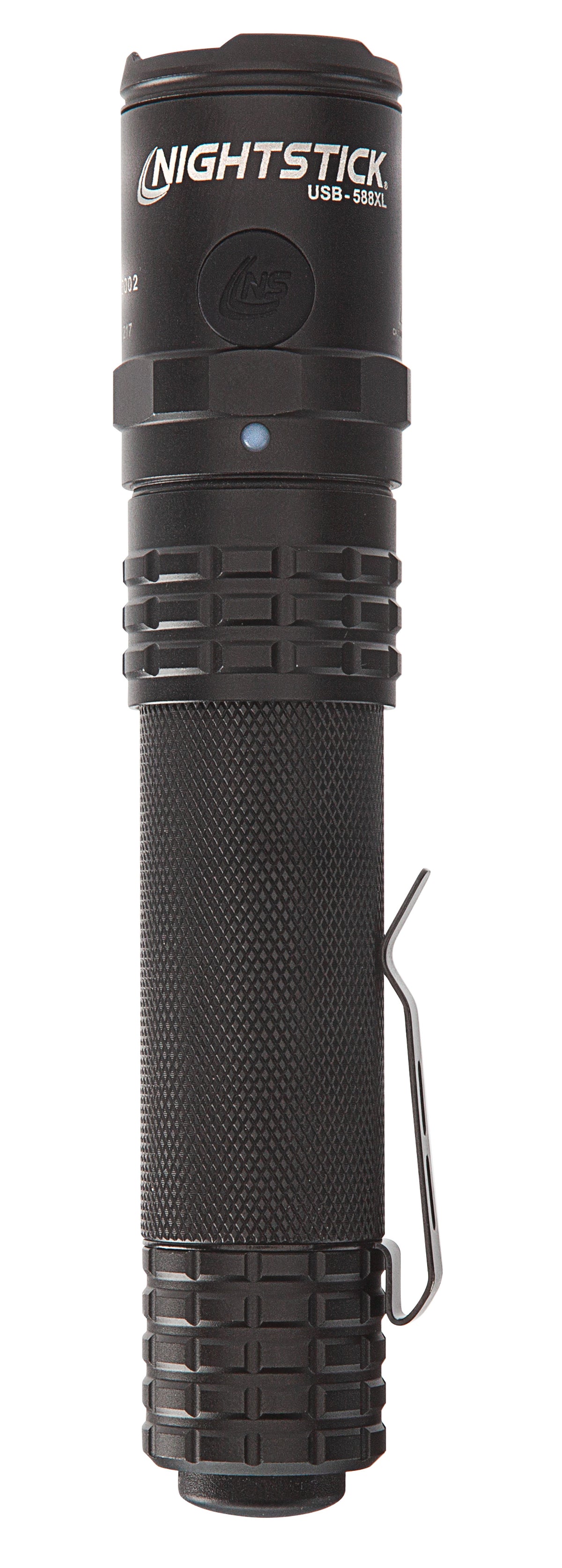 Nightstick USB588XL USB Dual-Light Tactical Flashlight 125/350/450/850/1100 Lumens LED Black Anodized Aluminum