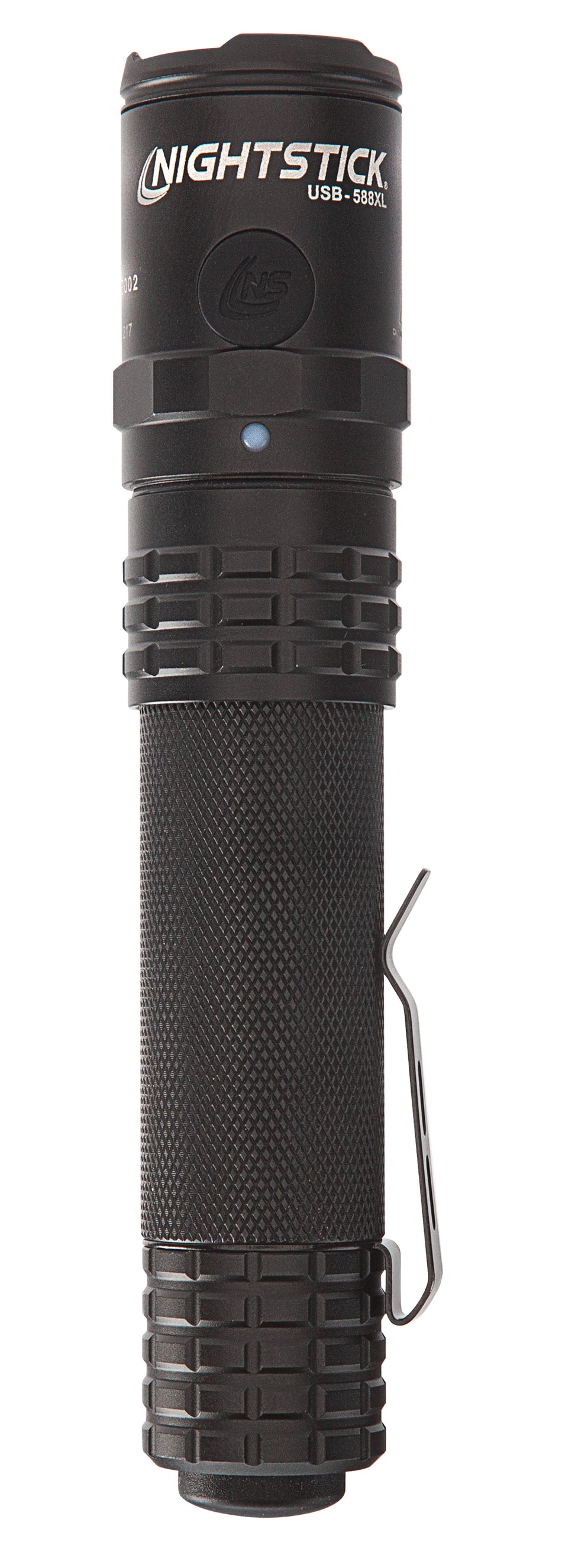 Nightstick USB588XL USB Dual-Light Tactical Flashlight 125/350/450/850/1100 Lumens LED Black Anodized Aluminum