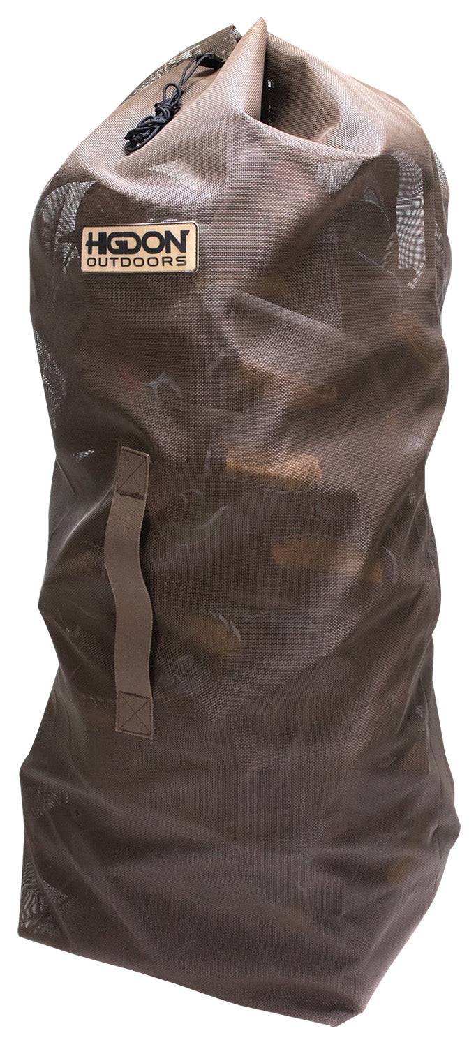 Higdon 37179 Large PVC Coated Mesh Decoy Storage Bag Drawstring 51x18x15 Inches 56 Decoy Capacity