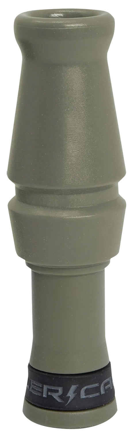 Power Calls 21261 Impact Single Reed Mallard Hen Open Duck Call OD Green Polycarbonate/Acrylic