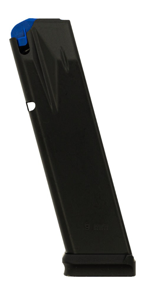 Walther Arms 2864789 PDP Full Size 9mm 18-Round Black Aluminum Handgun Magazine