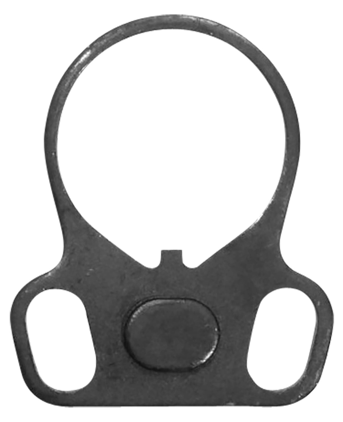Ergo 4970 Black Steel Ambidextrous Double Sling End Plate AR-15 Both Sides