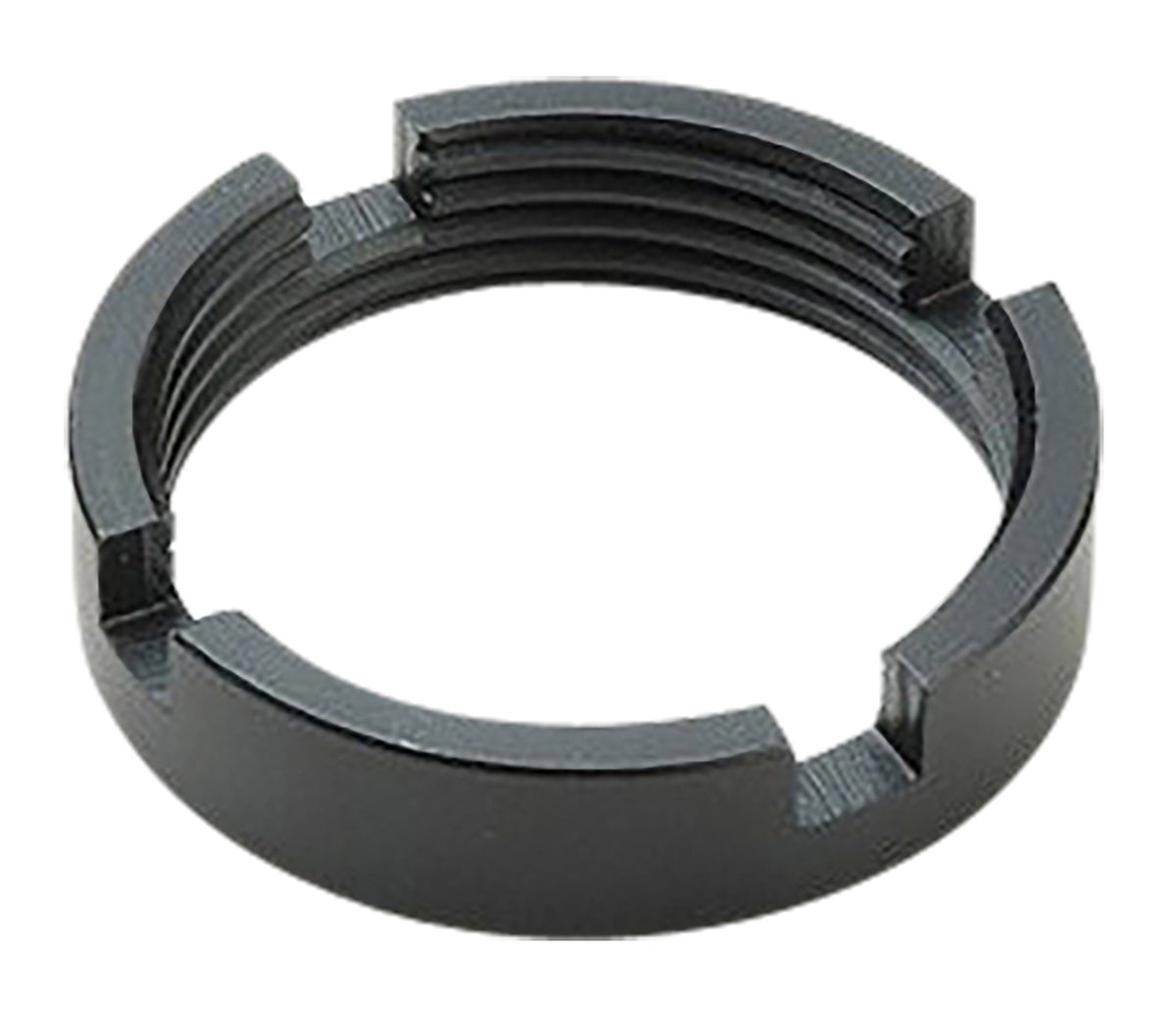 Ergo 4971B Steel Castle Nut Black AR-Platform All Variants Buffer Tube Compatible