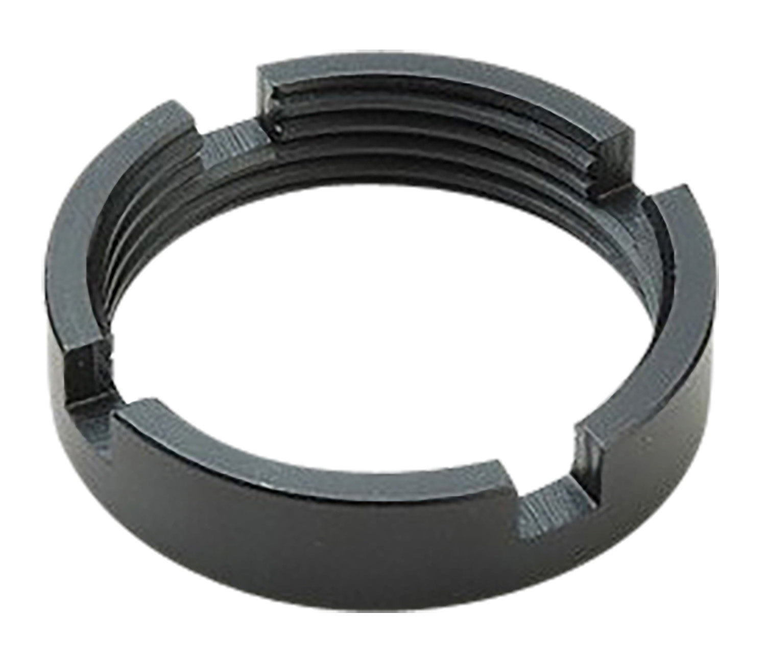Ergo 4971B Steel Castle Nut Black AR-Platform All Variants Buffer Tube Compatible