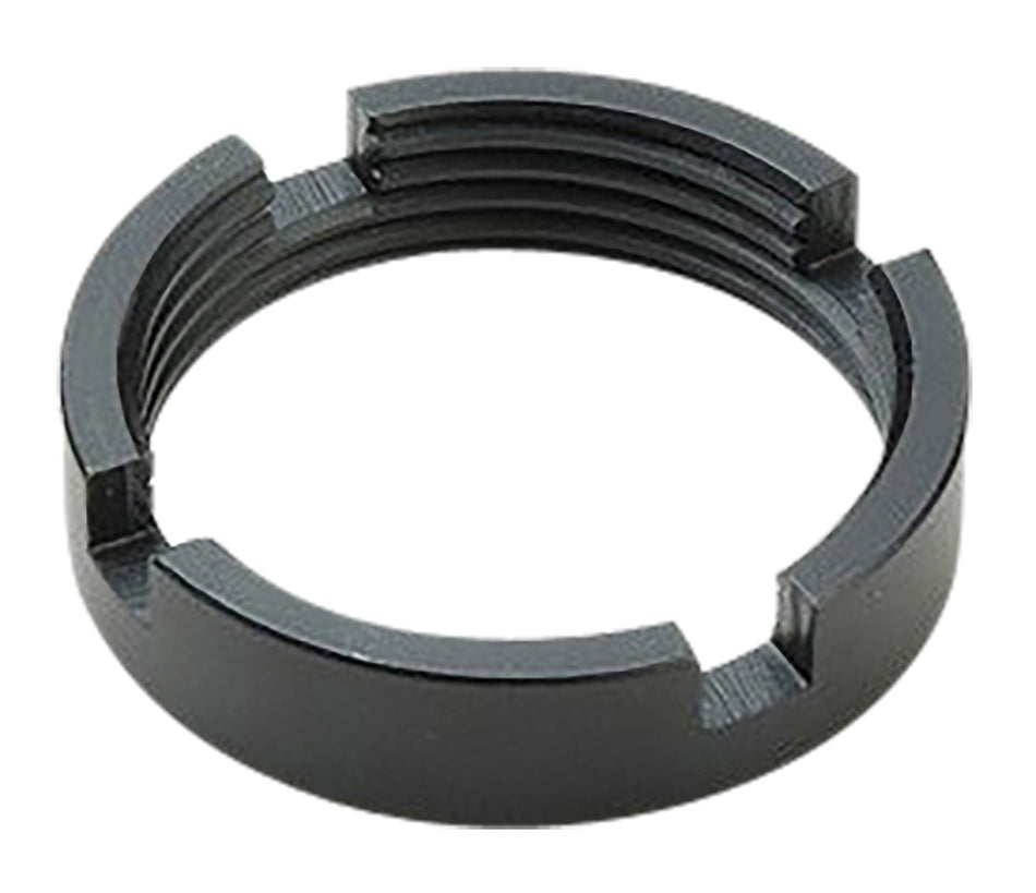 Ergo 4971B Steel Castle Nut Black AR-Platform All Variants Buffer Tube Compatible