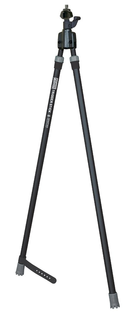 Primos Trigger Stick Tall Bipod, Spartan Precision Magnetic Attachment, Black, 33 to 65 In