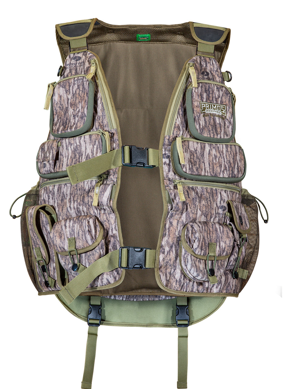 Primos Will Primos Signature Turkey Vest Polyester Large Mossy Oak BottomLand