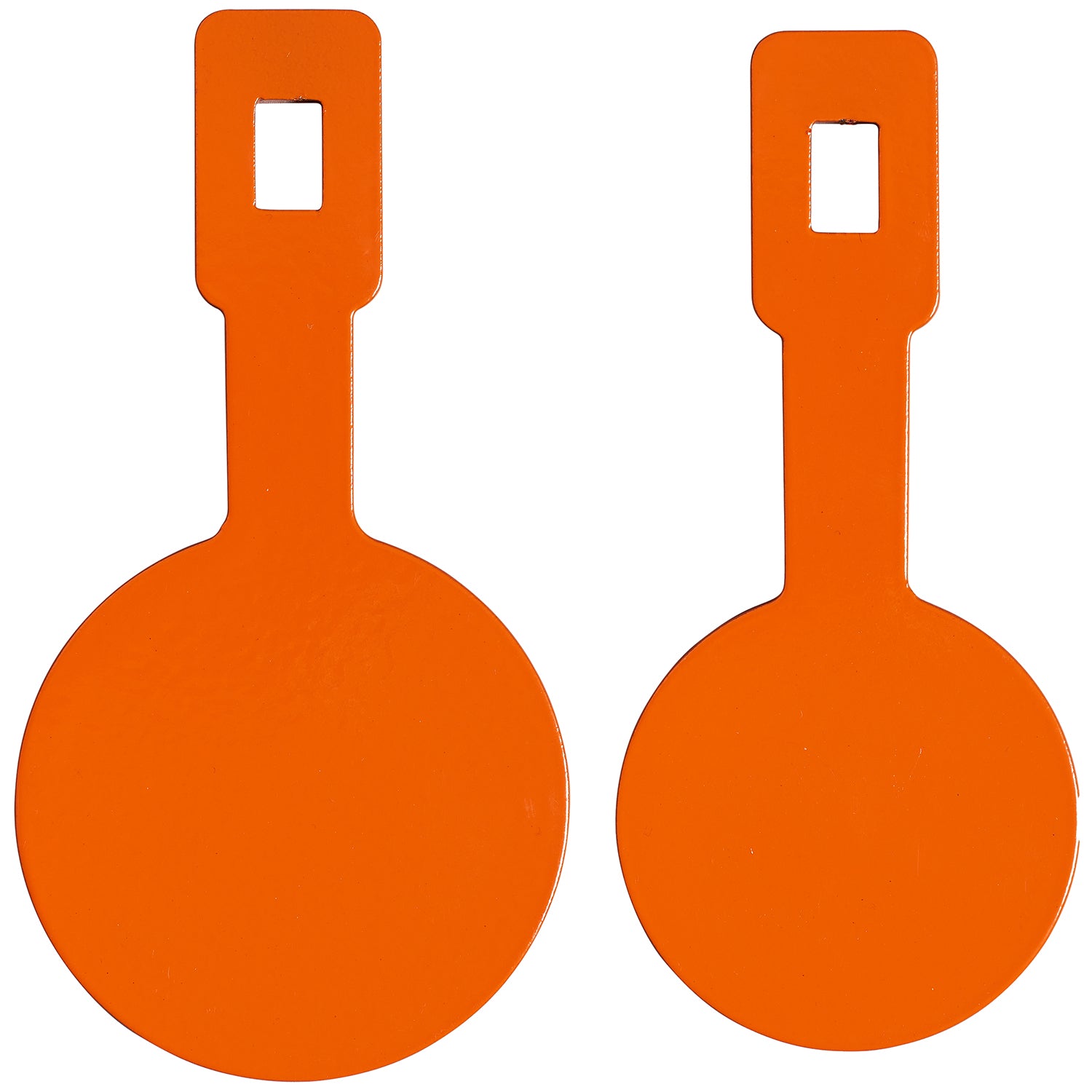 Champion Impact Steel Rimfire Orange TYL Circle Shooting Targets 4 Pack 22LR