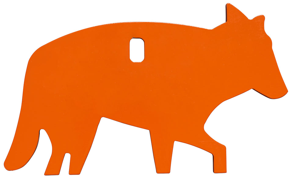 Champion Impact Steel Rimfire Coyote Target Orange 7"x3" 22LR Hanging