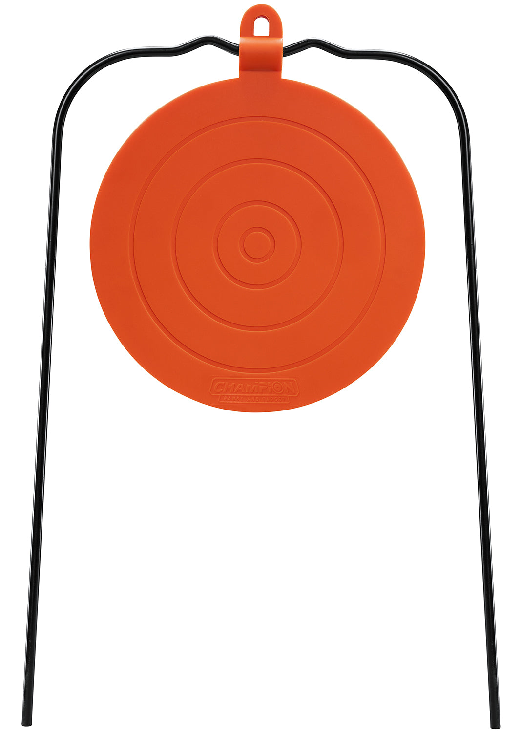 Champion Centerfire Steel Hanging Gong Target Black/Orange Range Shooting