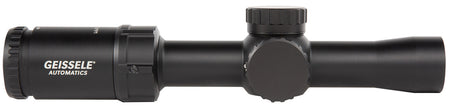 Geissele Automatics Super Precision 1-6x26mm 30mm Tube SFP Scope with Six-Level Illuminated DMRR-1 Reticle