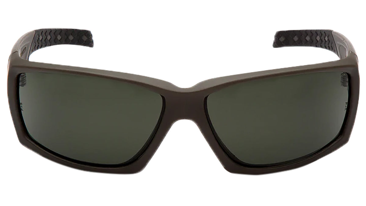 Pyramex Venture Gear Overwatch Sunglass Style Safety Eyewear Gray Lens OD Green Frame
