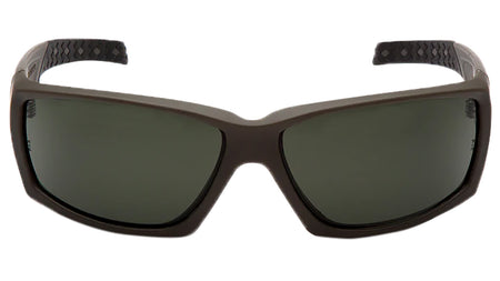 Pyramex Venture Gear Overwatch Sunglass Style Safety Eyewear Gray Lens OD Green Frame