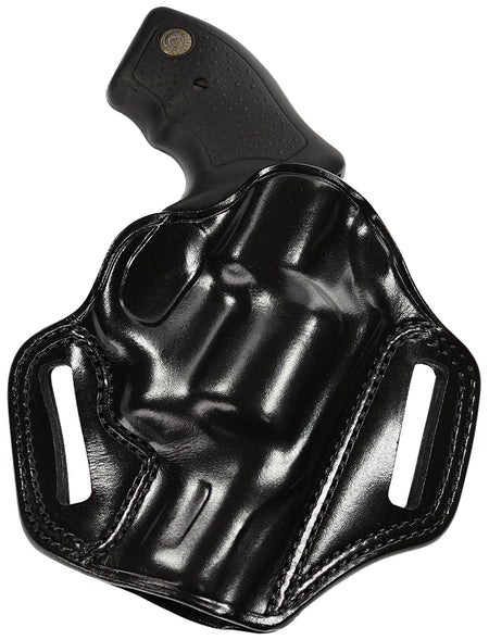 Galco CM270B Combat Master OWB Black Leather Belt Slide Holster Browning Hi-Power SA-35 Girsan Match Right Hand