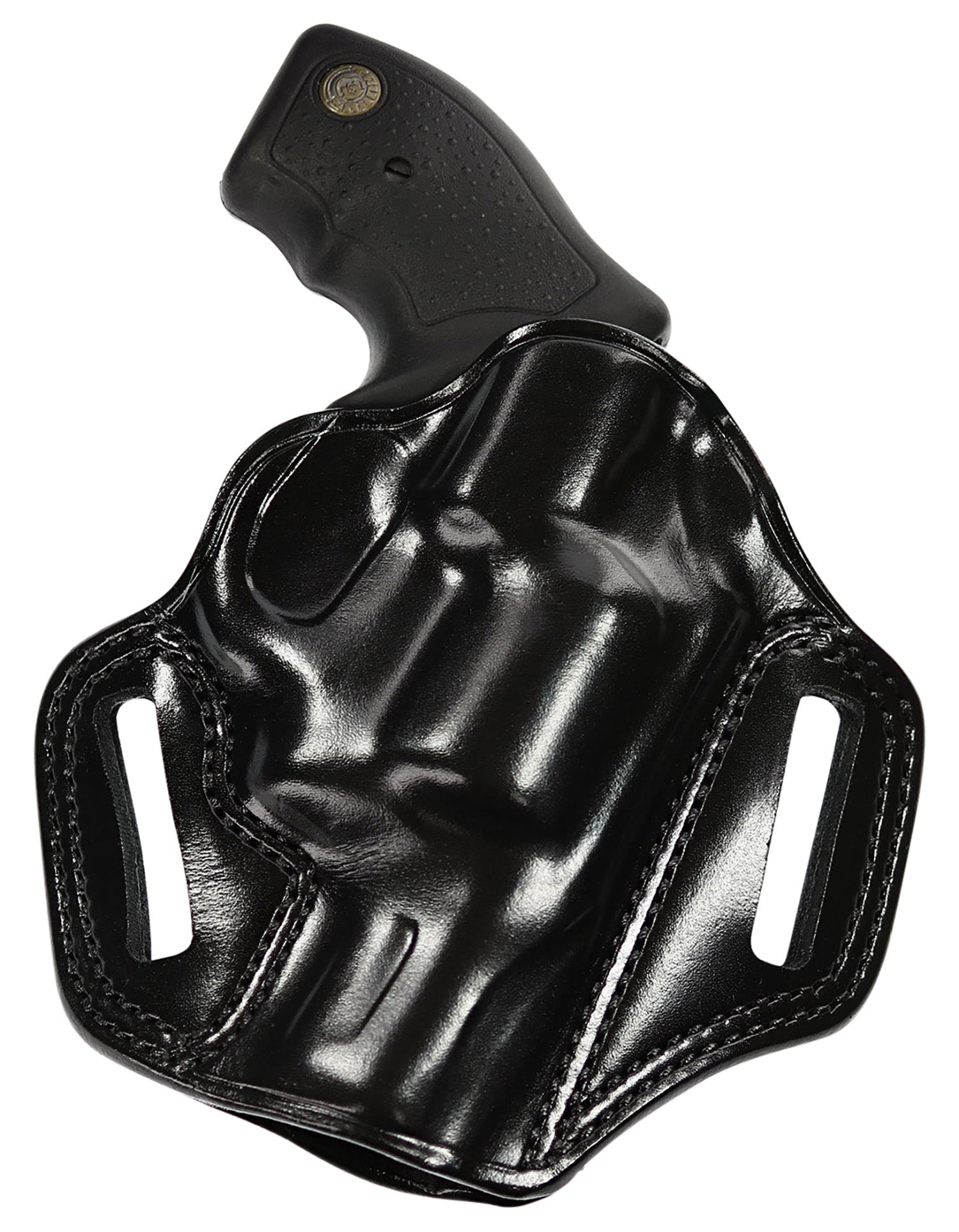 Galco CM880B OWB Pancake Belt Holster Black Leather Springfield XDM 4.5" Right Hand