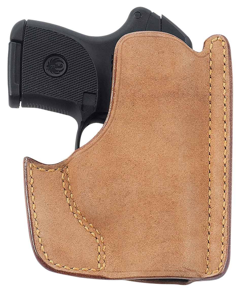 Galco PH838 Front Pocket Horsehide Holster Compatible with Glock 42 and Sig Sauer P365 Series, Ambidextrous