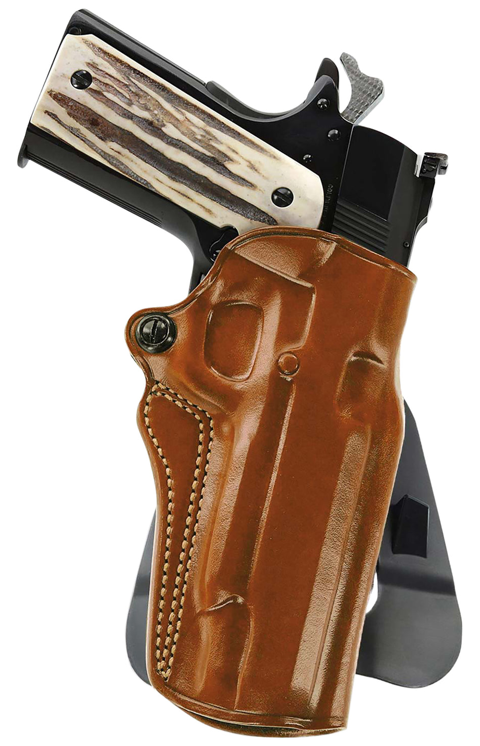 Galco Speed Master 2.0 OWB SM2-266R Tan Leather Paddle Holster for 1911 4" Springfield/Kimber RH