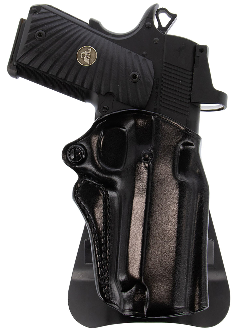 Galco Speed Master 2.0 OWB SM2-800B Black Leather Paddle Holster for Glock 43/43X/CZ P-10M RH