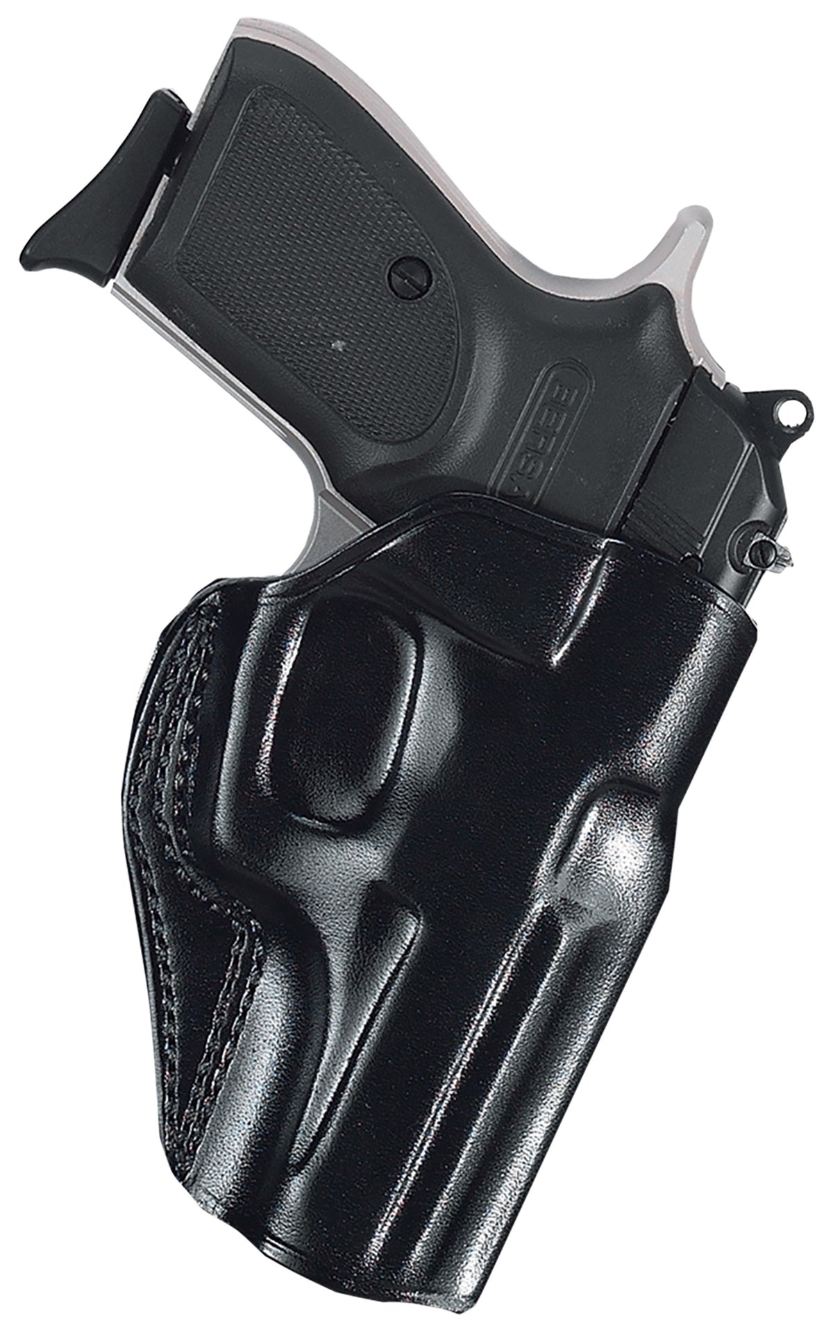 Galco Stinger OWB SG858B Black Premium Leather Belt Slide Holster S&W M&P .380 Shield EZ RH