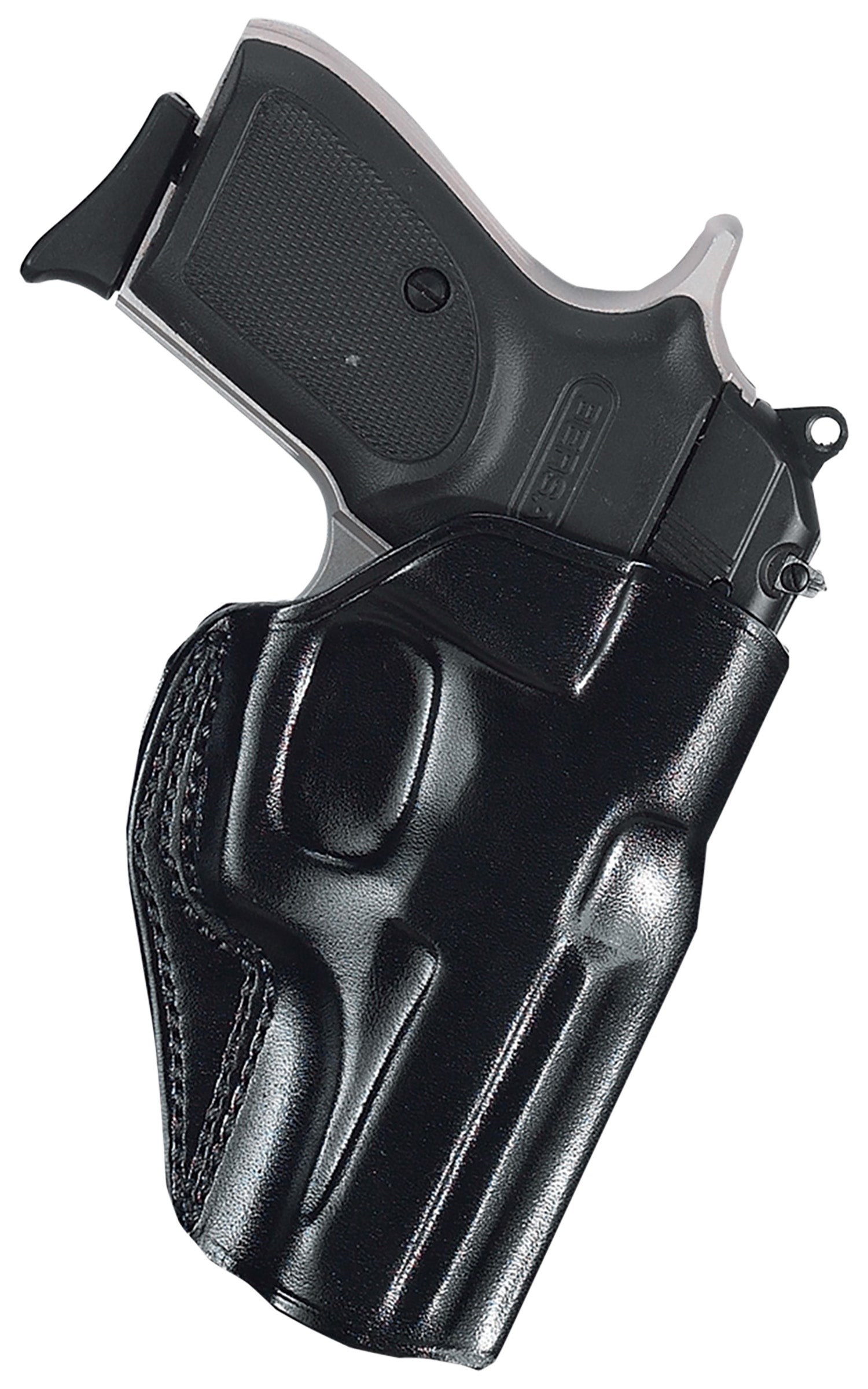 Galco Stinger OWB SG858B Black Premium Leather Belt Slide Holster S&W M&P .380 Shield EZ RH