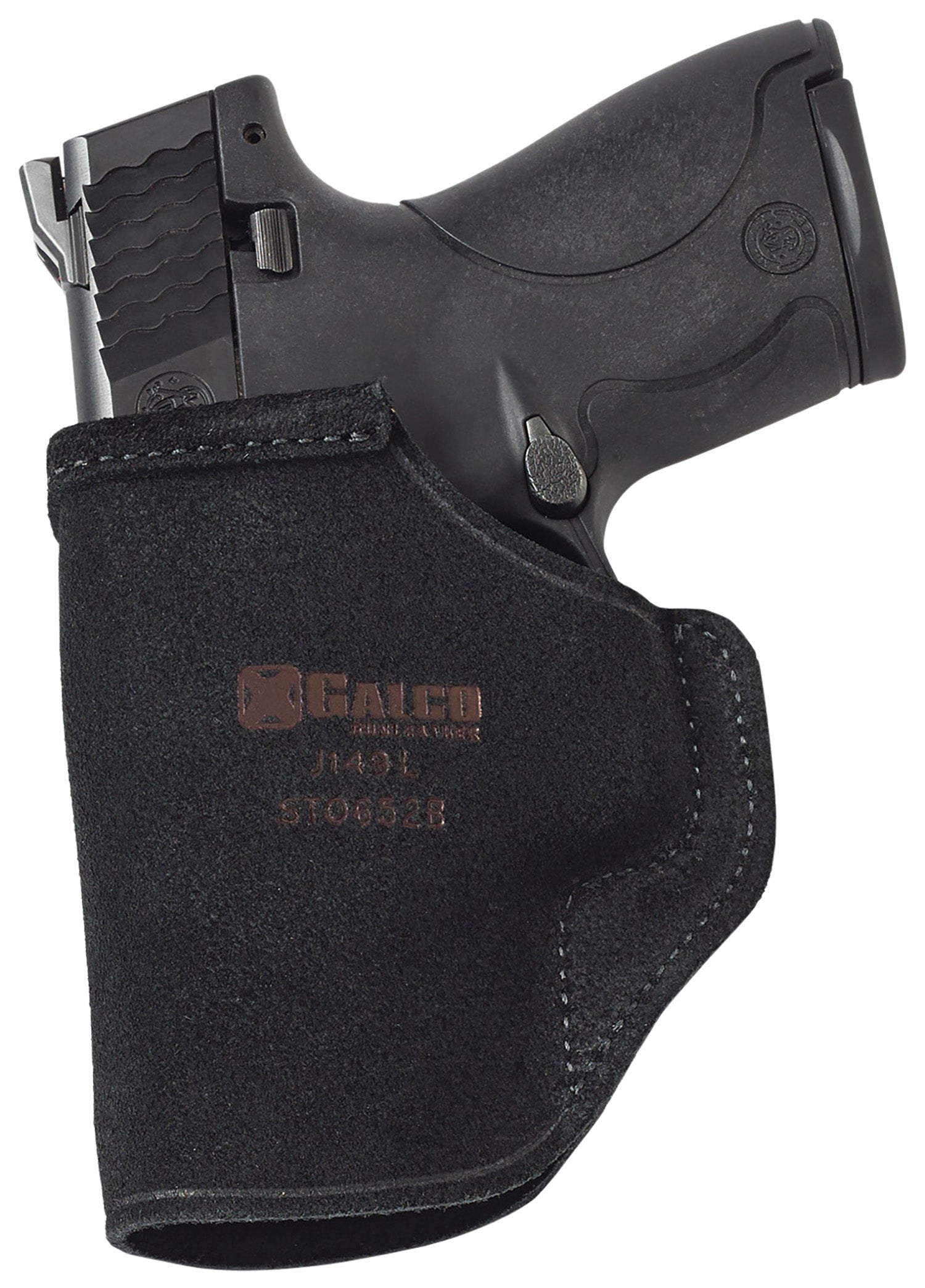 Galco Stow-N-Go IWB STO882B Black Leather Belt Clip Holster Staccato C2 Right Hand Carry