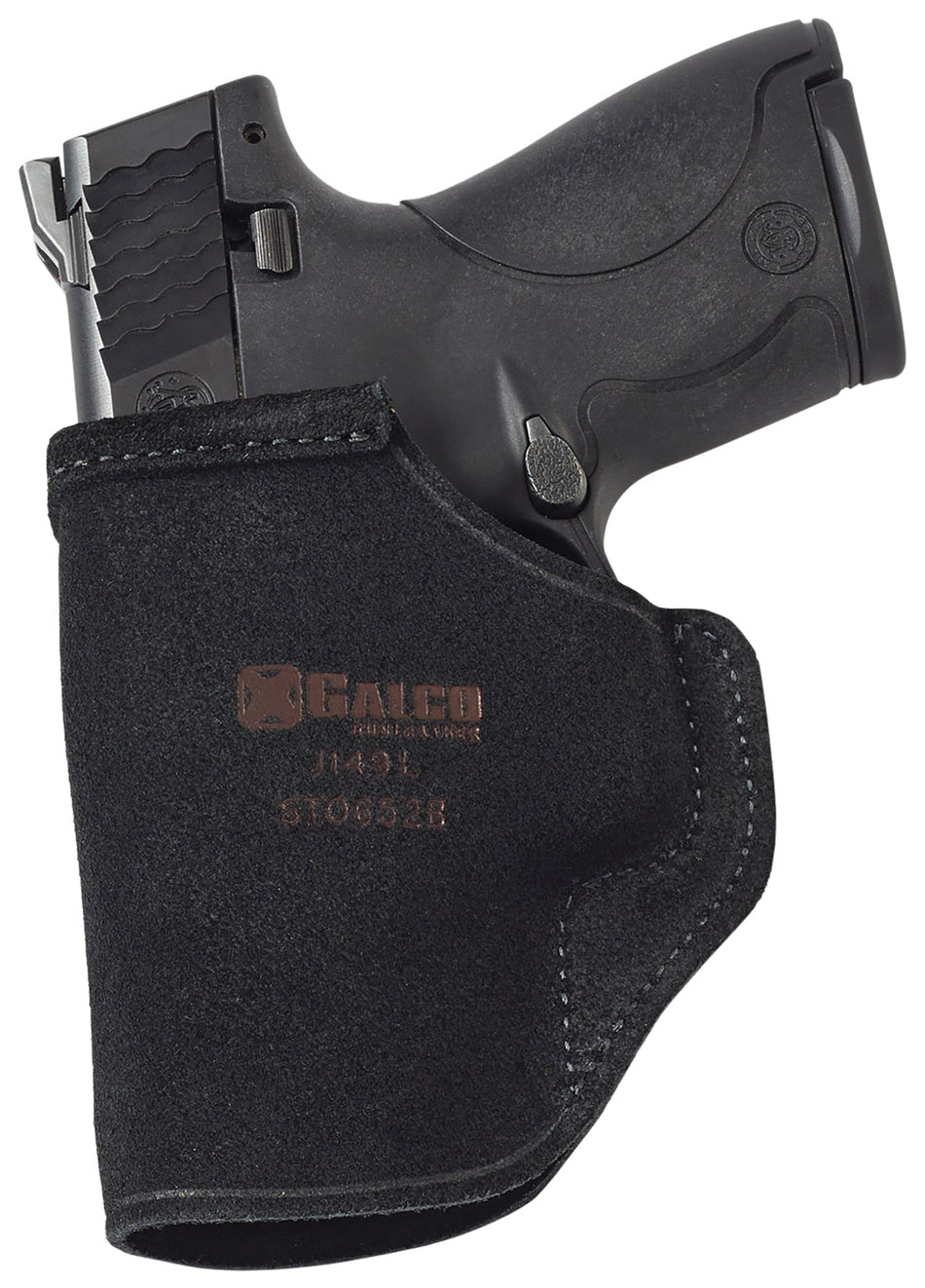 Galco Stow-N-Go IWB STO882B Black Leather Belt Clip Holster Staccato C2 Right Hand Carry