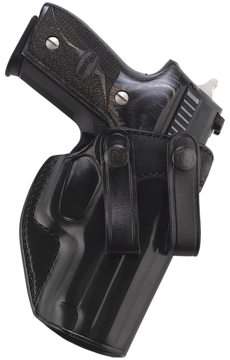 Galco Summer Comfort IWB SUM838B Black Leather Belt Loop Glock 42/Sig P365 .380 Right Hand