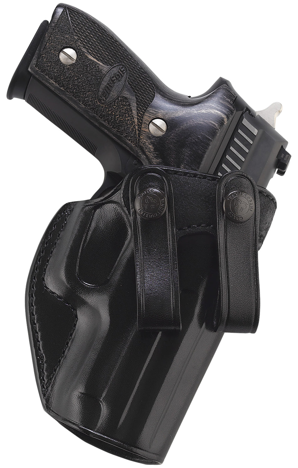 Galco Summer Comfort IWB SUM838B Black Leather Belt Loop Glock 42/Sig P365 .380 Right Hand