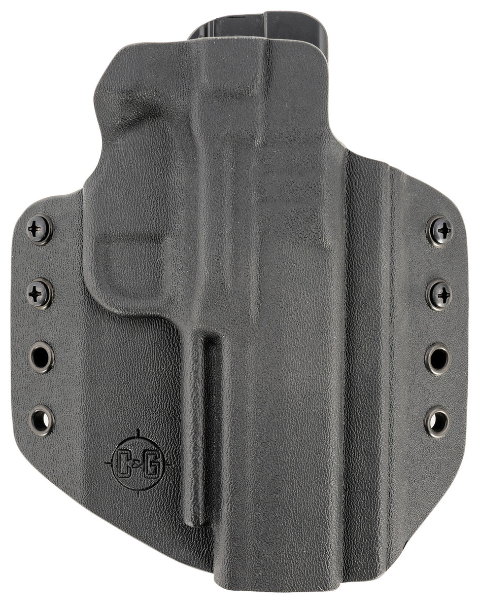 C&G Holsters MOD1 IWB Belt Clip Black Kydex Sig P365/XL Right-Hand Holster