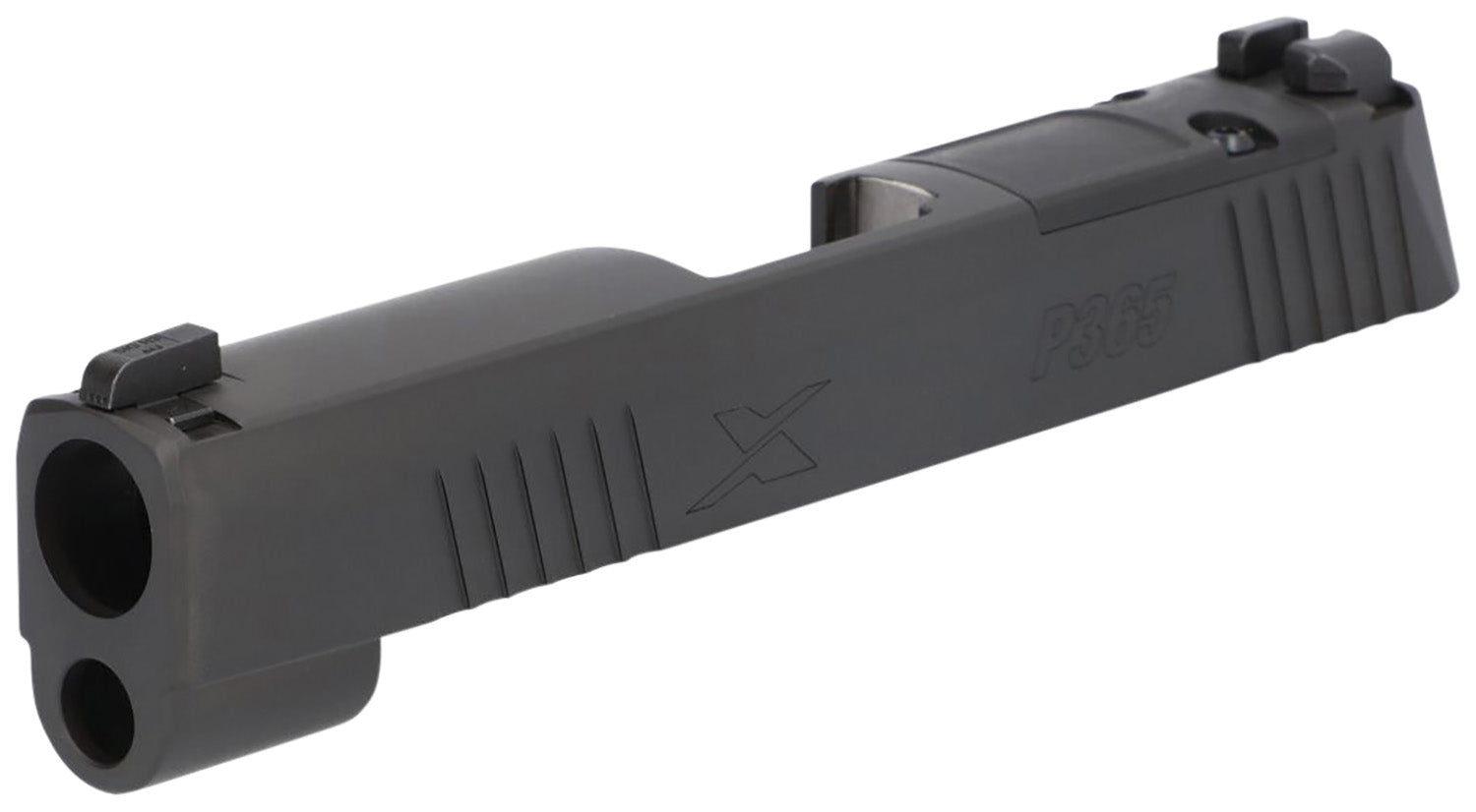 Sig Sauer P365XL Optic-Cut Serrated Slide Assembly 9mm Luger Black Nitride Stainless Steel XRAY3 Night Sights Factory Replacement