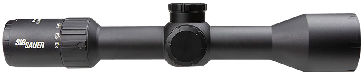 Sig Sauer Whiskey6 3-18x44mm HDX Optics MOA Milling Hunter 2.0 Reticle 30mm Tube IPX-7 Riflescope