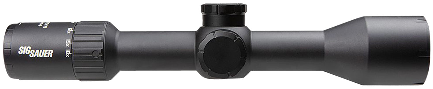 Sig Sauer Whiskey6 3-18x44mm HDX Optics MOA Milling Hunter 2.0 Reticle 30mm Tube IPX-7 Riflescope