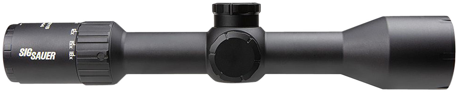 Sig Sauer Whiskey6 3-18x44mm HDX Optics Quadplex Reticle 30mm Tube IPX-7 Waterproof Riflescope