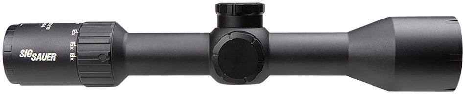 Sig Sauer Whiskey6 3-18x44mm HDX Optics Quadplex Reticle 30mm Tube IPX-7 Waterproof Riflescope