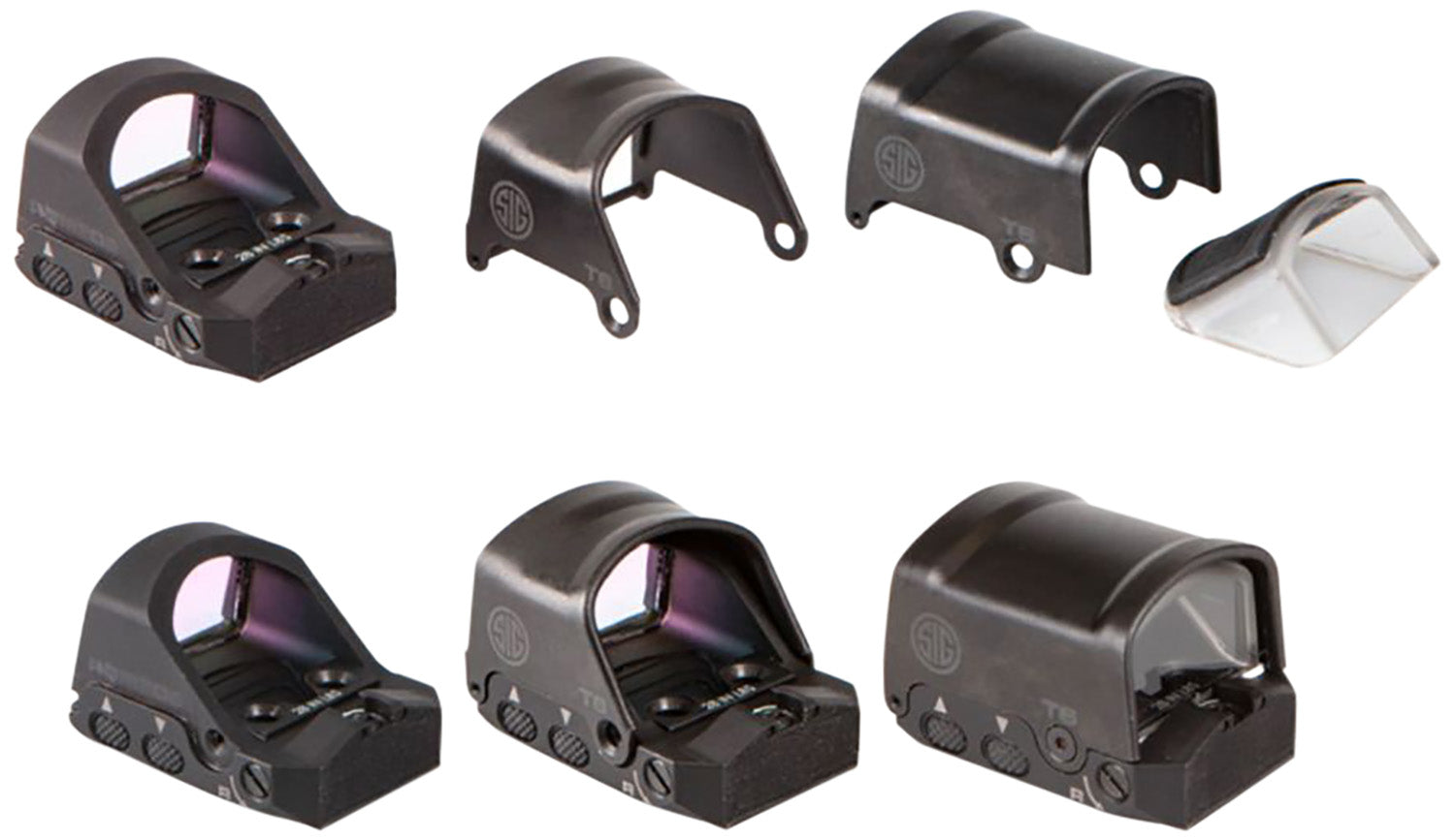 Sig Sauer Romeo2 1x30mm Black Anodized 2 MOA Dot/32 MOA Circle Open Reflex Sight