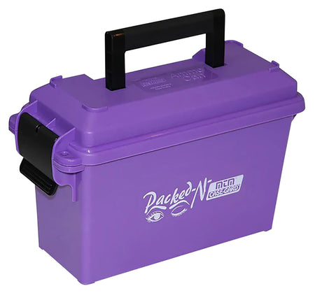MTM Case-Gard Tall 30Cal Ammo Can AC30T25 Purple Polypropylene Heavy-Duty Padlock Tabs