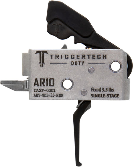 TriggerTech AR-10 Single-Stage Flat Duty Trigger 3.5 lb Pull Weight