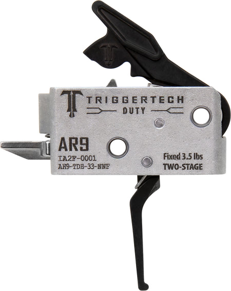 TriggerTech AR-9 Two-Stage Flat Duty Trigger 3.5 lb Pull Weight
