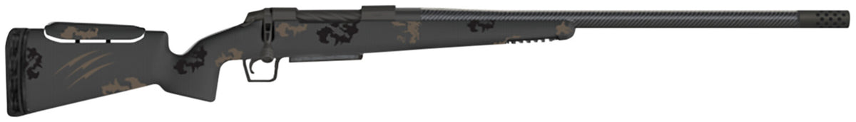 Fierce Firearms FCTRXP7PRC22MM CT Rival XP 7mm PRC 3+1 22" C3 Carbon Fiber, Midnight Bronze Titanium Rec, Trophy Camo Carbon Fiber Rival Stock with Adj. Cheek Piece, Radial TI Muzzle Brake