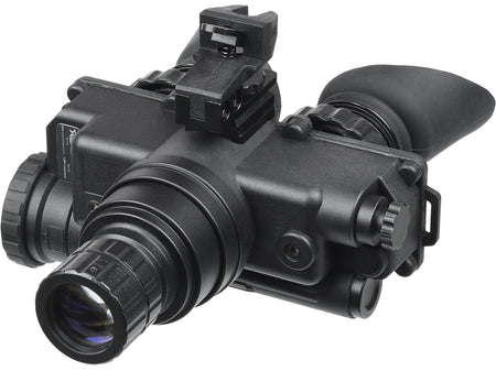AGM Global Vision Wolf-7 PRO NL1 Gen 2+ Level 1 Night Vision Goggles 1x 27mm Green Filter 45-54 lp/mm Black