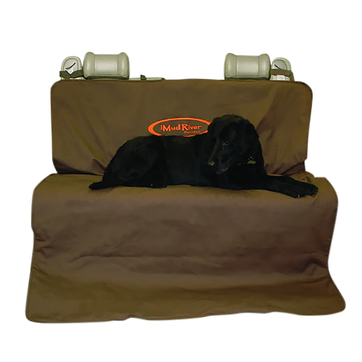 Mud River MR7771 Brown Nylon/Canvas Two Barrel Vehicle Seat Cover