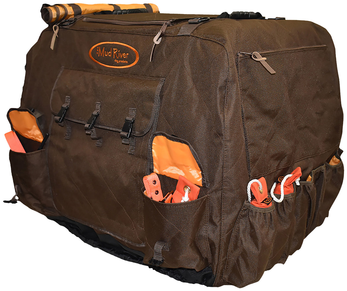 Mud River MRM1515 Brown Insulated Kennel Cover Large 36" L x 26" W x 26" H