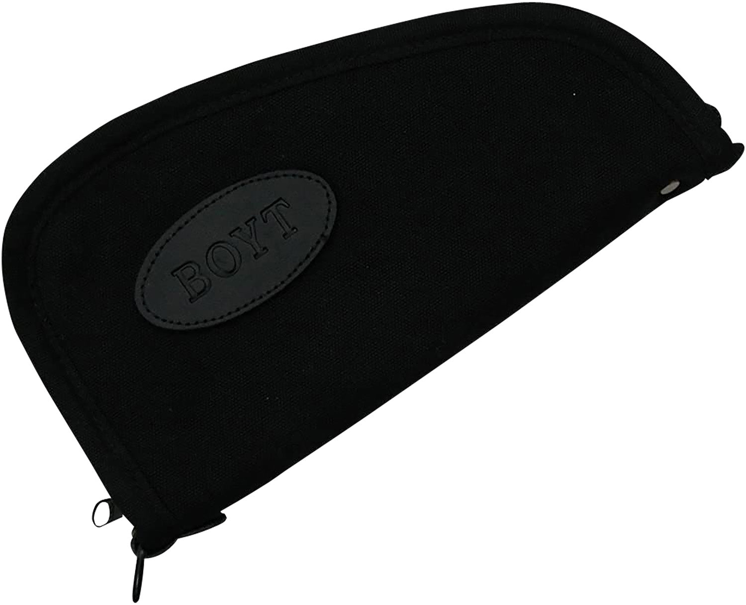 Boyt Harness Black Flannel-Lined Heart-Shaped Pistol Case for Handguns